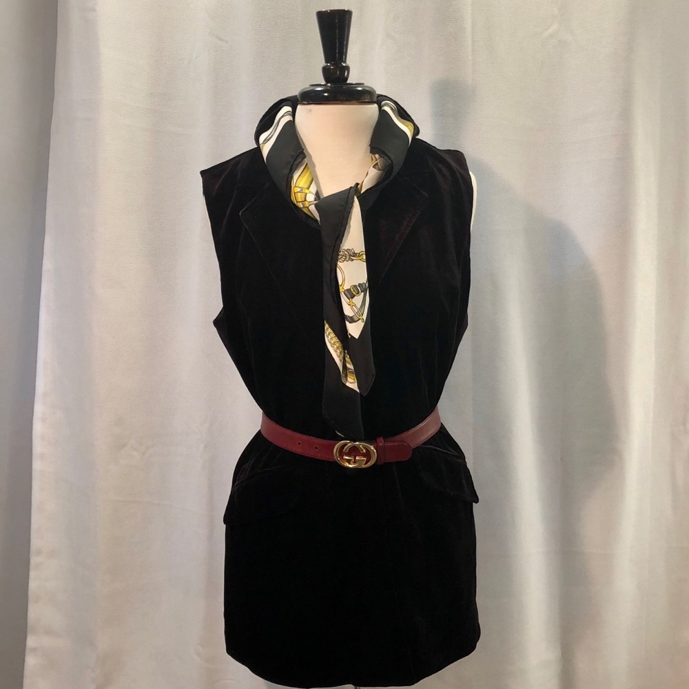 Coldwater Creek Velour Vest